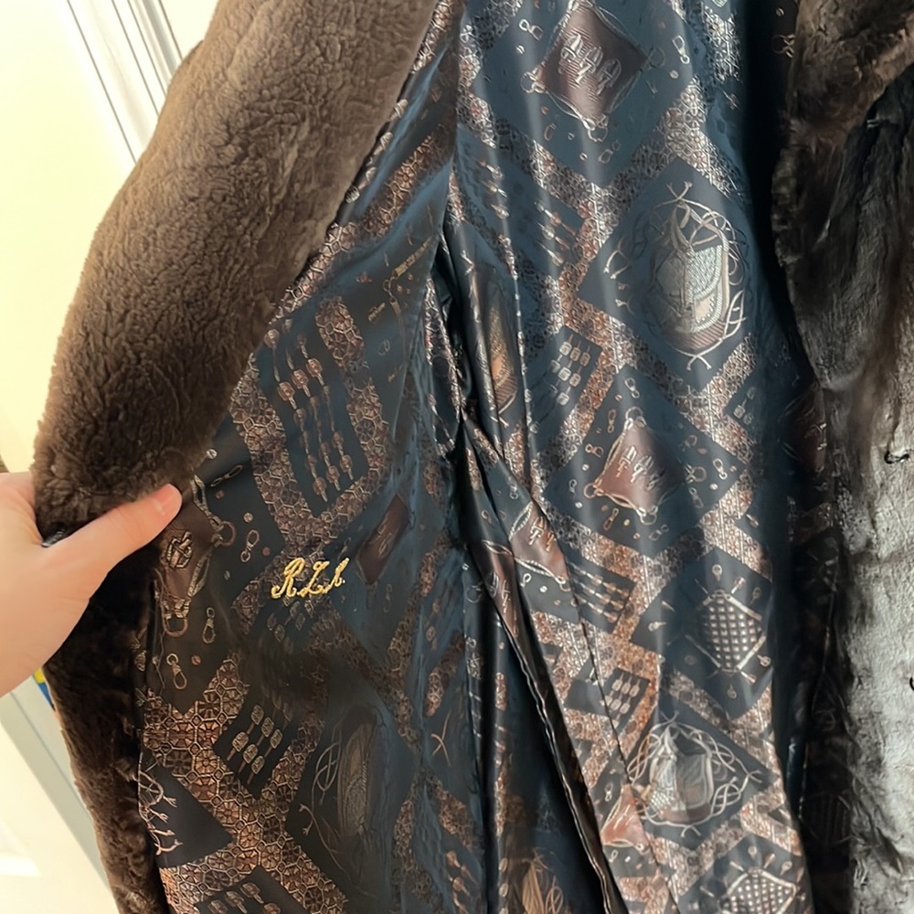 Canadian Sheared Beaver Long Coat Gem